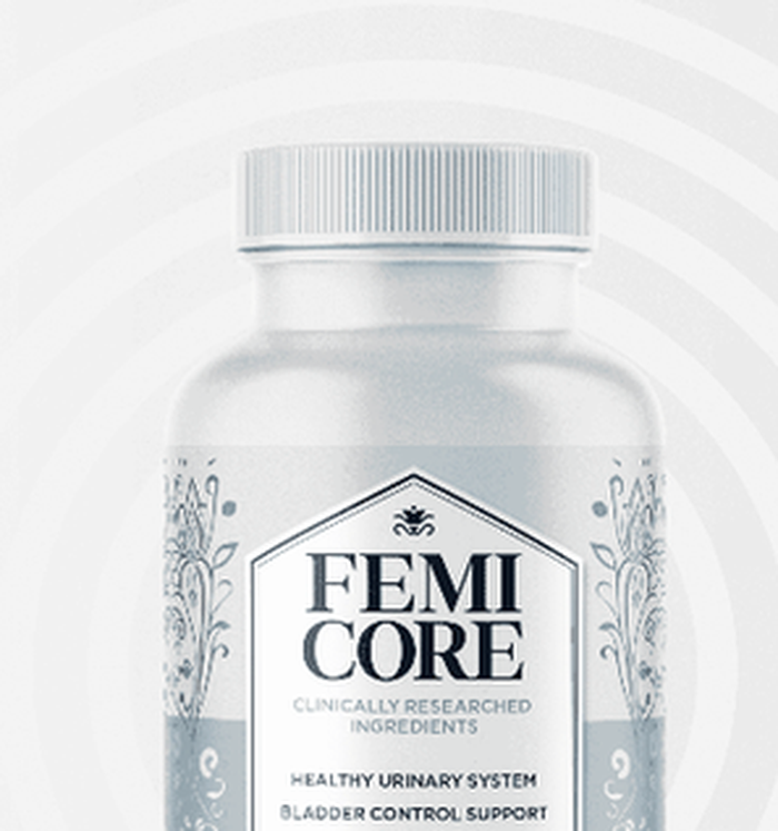 FemiCore bladder support supplement bottle